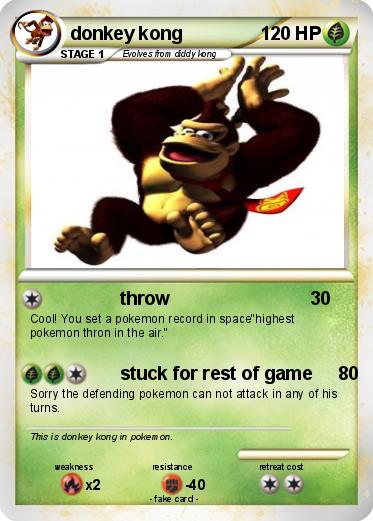 Pokemon donkey kong