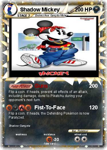 Pokemon Shadow Mickey