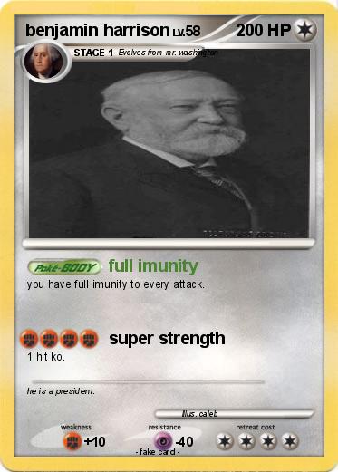 Pokemon benjamin harrison