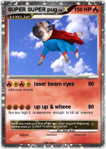 Pokemon SUPER SUPER pug