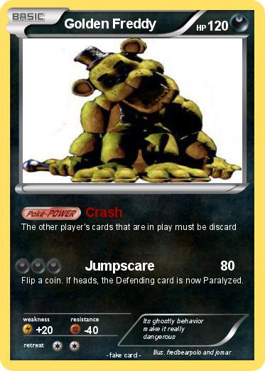 Pokemon Golden Freddy