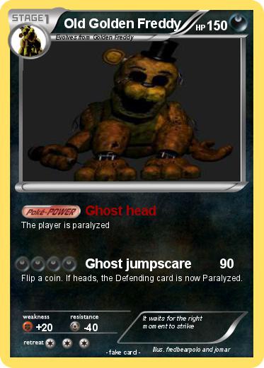 Pokemon Old Golden Freddy