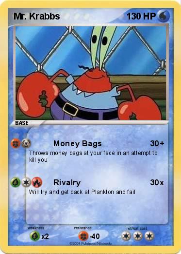 Pokemon Mr. Krabbs