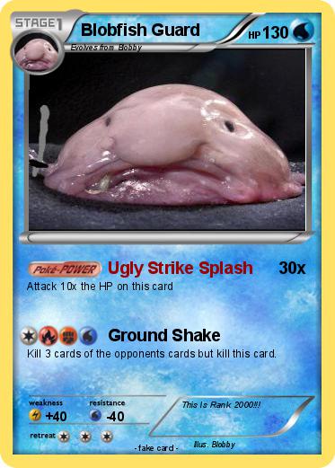 Pokemon Blobfish Guard