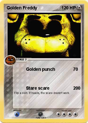 Pokemon Golden Freddy