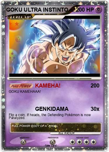 Pokemon GOKU ULTRA INSTINTO