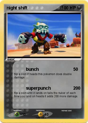 Pokemon night shift