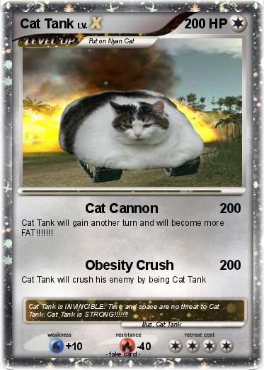 Pokemon Cat Tank