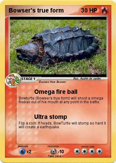 Pokemon Bowser's true form
