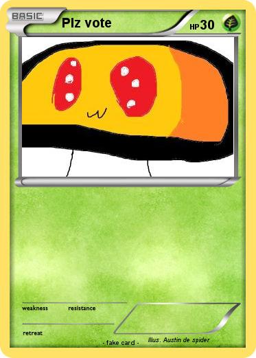 Pokemon Plz vote