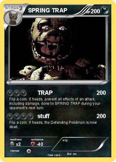 Pokemon SPRING TRAP