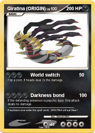 Pokemon Giratina (ORIGIN)
