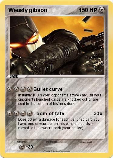 Pokemon Weasly gibson