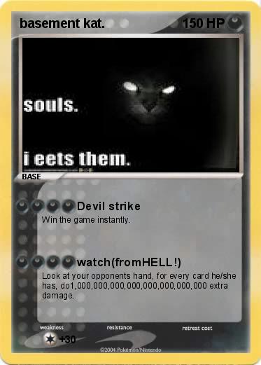 Pokemon basement kat.                                           