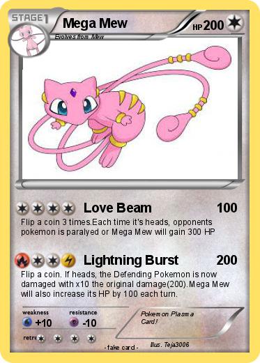 Pokemon Mega Mew