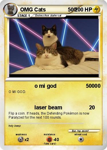 Pokemon OMG Cats               500