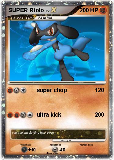 Pokemon SUPER Riolo
