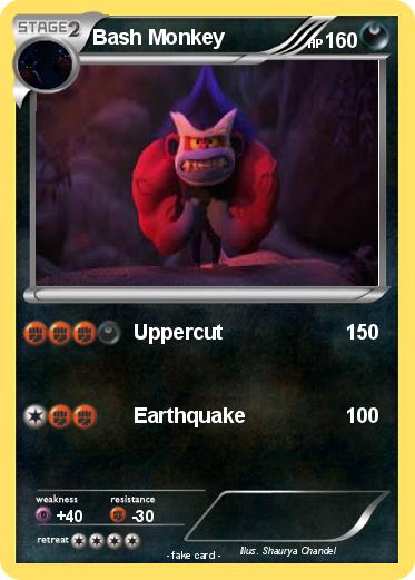 Pokemon Bash Monkey