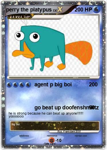 Pokemon perry the platypus