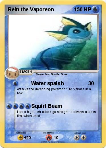 Pokemon Rein the Vaporeon