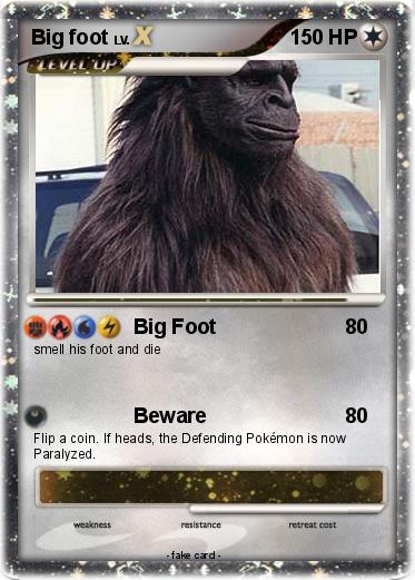 Pokemon Big foot