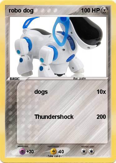Pokemon robo dog
