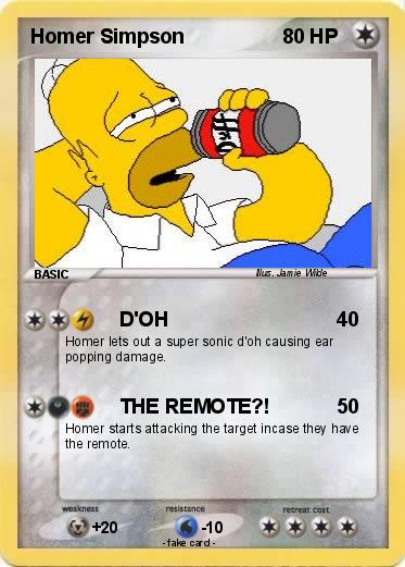 Pokemon Homer Simpson