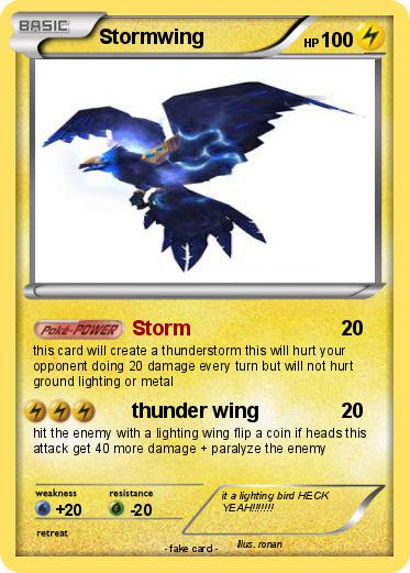 Pokemon Stormwing