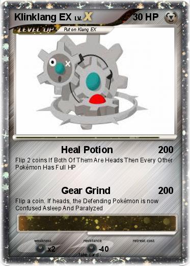 Pokemon Klinklang EX
