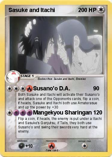 Pokemon Sasuke and Itachi