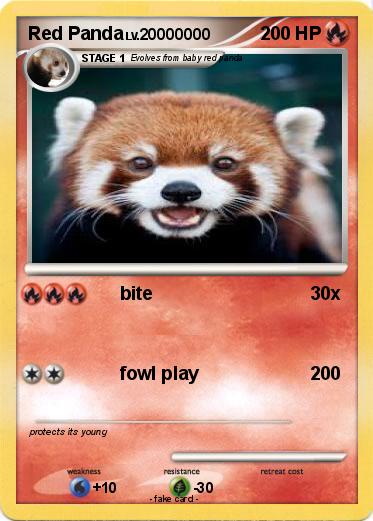 Pokemon Red Panda