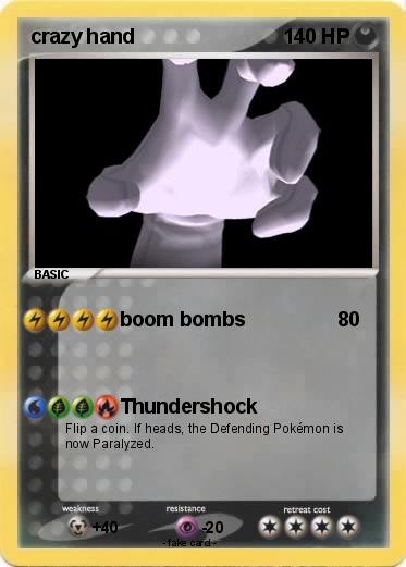 Pokemon crazy hand