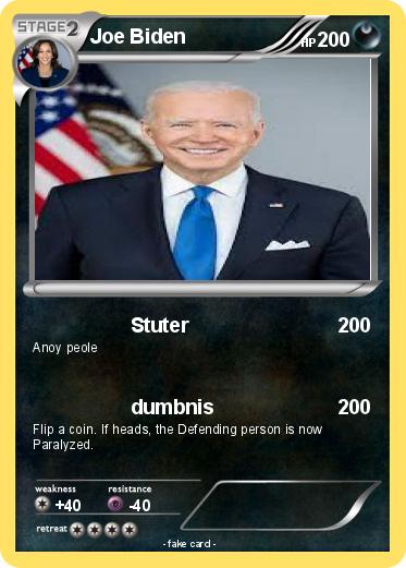 Pokemon Joe Biden