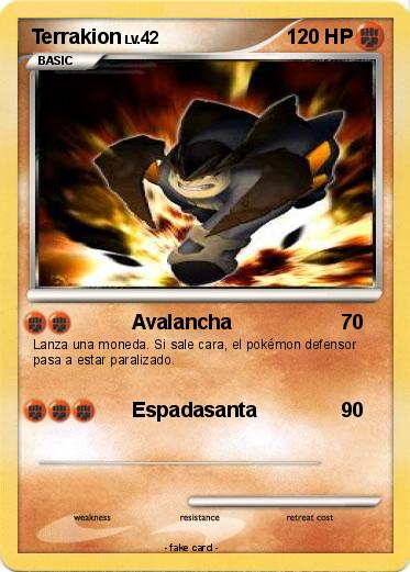 Pokemon Terrakion