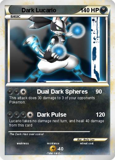 Pokemon Dark Lucario