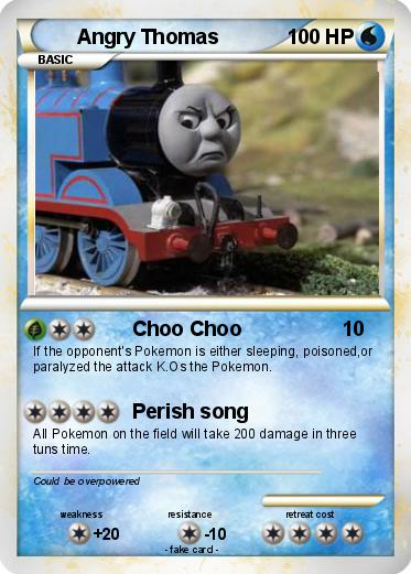 Pokemon Angry Thomas