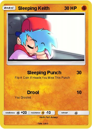 Pokemon Sleeping Keith