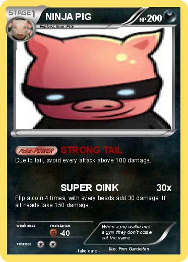 Pokemon NINJA PIG