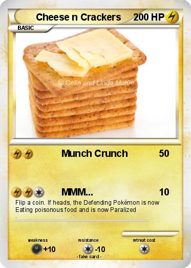 Pokemon Cheese n Crackers