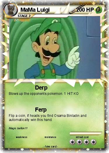 Pokemon MaMa Luigi