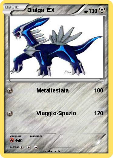 Pokemon Dialga  EX