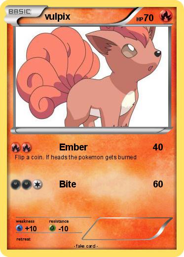 Pokemon vulpix