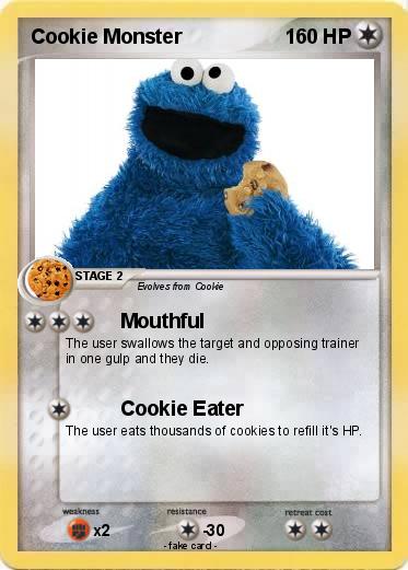 Pokemon Cookie Monster