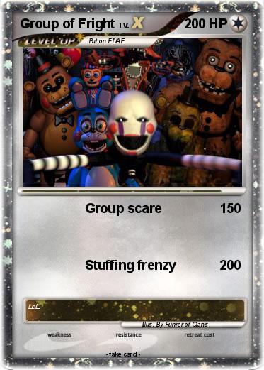 Pokemon Group of Fright