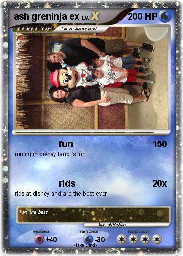 Pokemon ash greninja ex