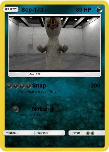 Pokemon Scp-173