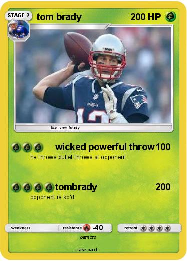Pokemon tom brady