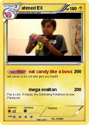 Pokemon ahmed EX