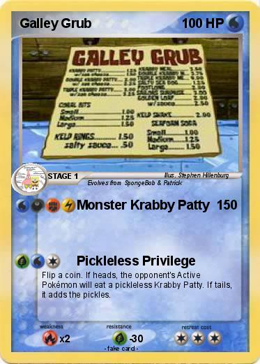 Pokemon Galley Grub