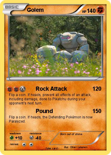 Pokemon Golem